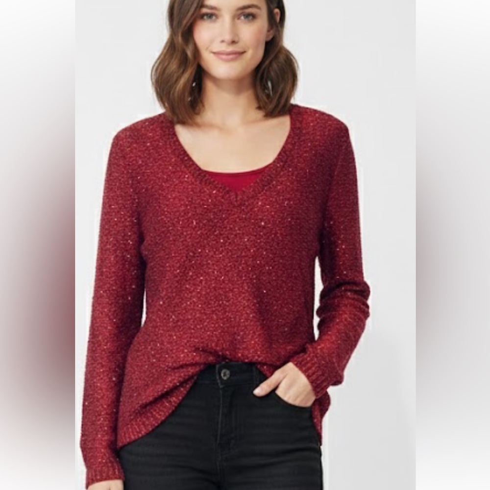 Apt. 9 Women's Red Sweater